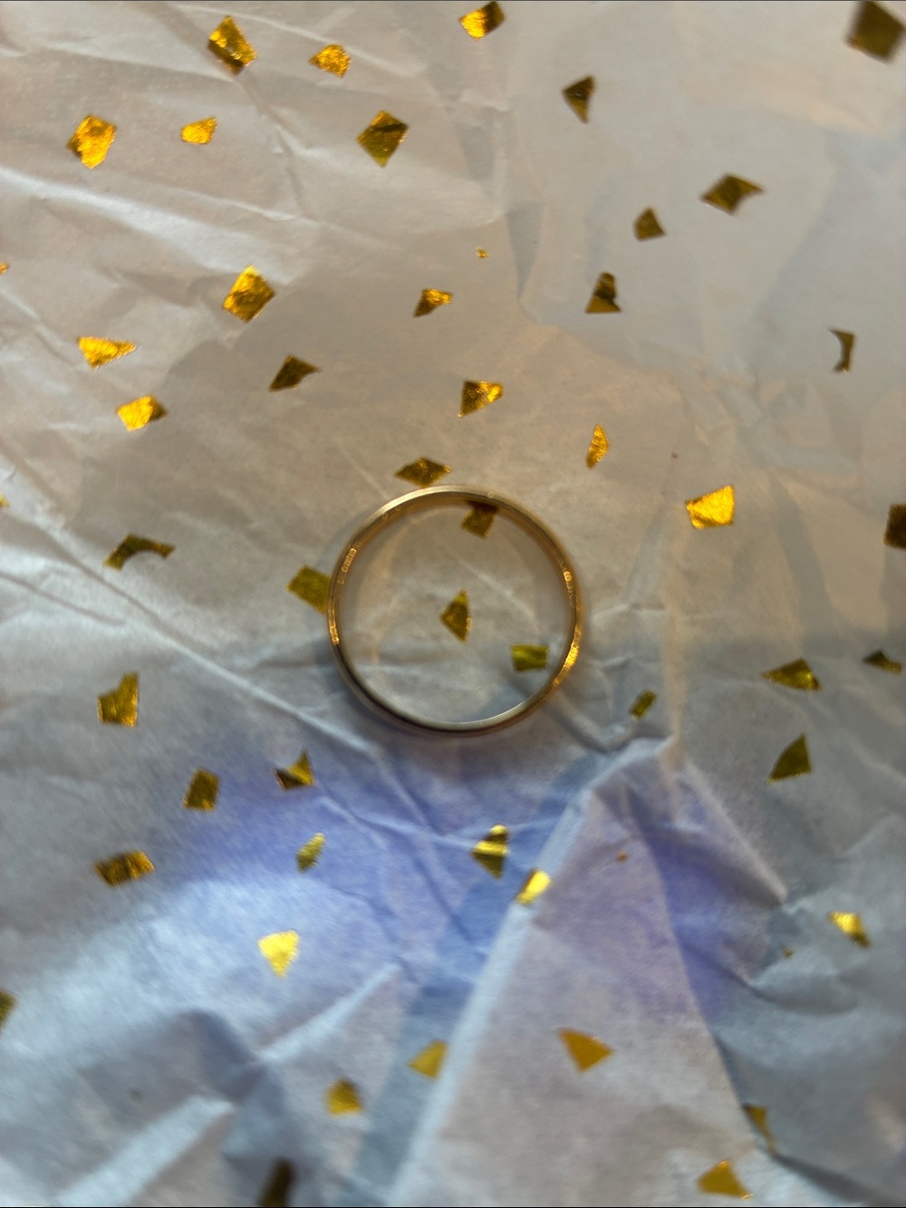 Simple 14k Gold Band  1.02 grams